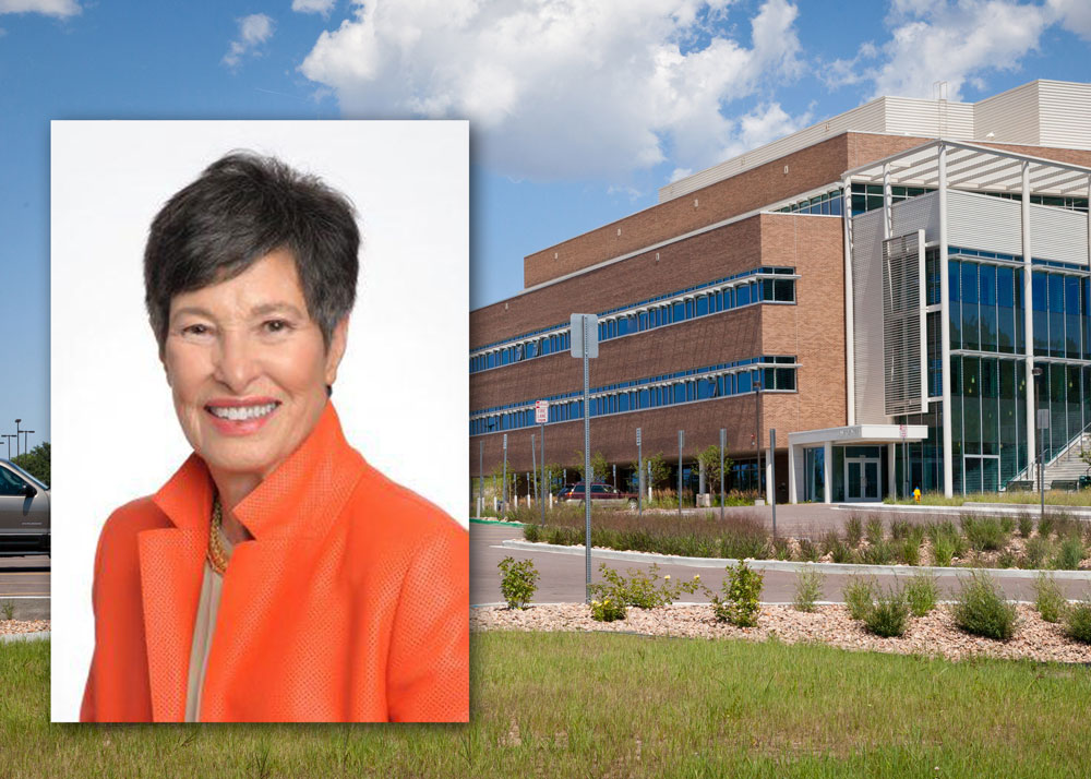 Lyda Hill in front of UCCS Lane Center Photo 